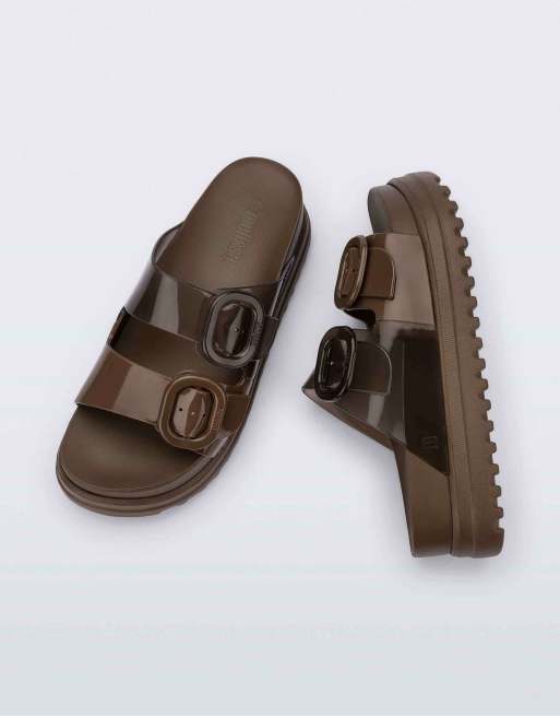 Melissa Cozy platform sandal in light brown/brown, 4 of 4