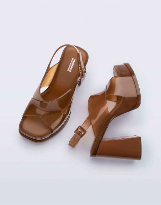 Melissa Dance platform heel in brown, 4 of 4