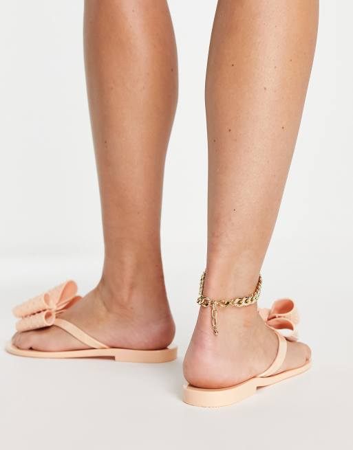 Melissa - Harmonic - Tongs avec nœud - Blush rose, 4 de 4