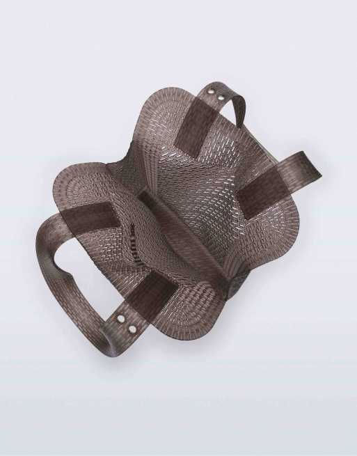 Melissa Harper tote bag in brown in brown, 6 of 7