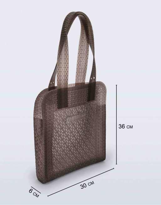Melissa Harper tote bag in brown in brown, 7 of 7