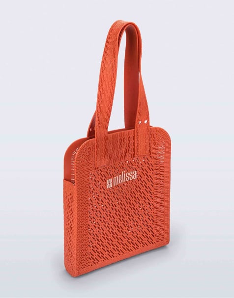 Melissa Harper tote bag in orange in orange - view 1