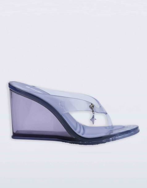 Melissa Nabeela wedge heel in lilac - view 1