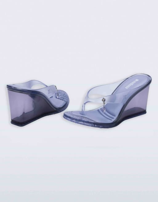 Melissa Nabeela wedge heel in lilac, 3 of 4