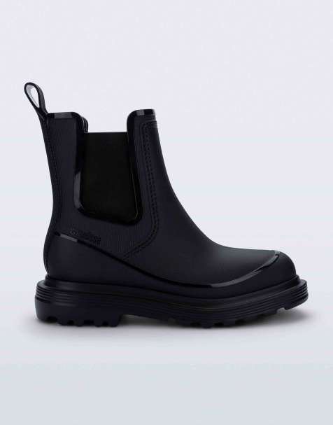 Melissa Noir chelsea boot in black - view 1