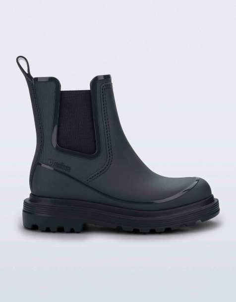 Melissa Noir chelsea boot in grey - view 1