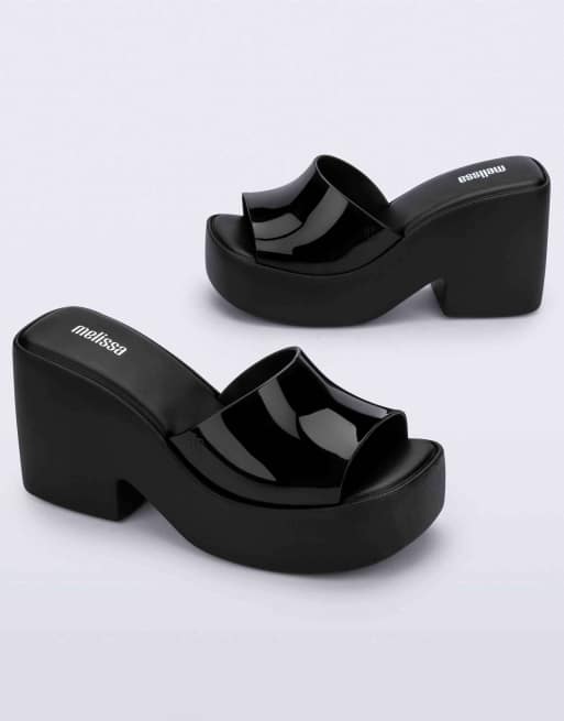 Melissa Posh platform heel in black, 3 of 4