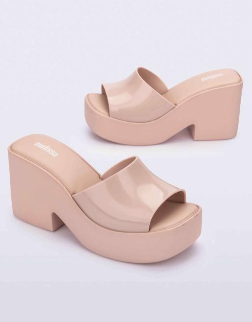 Melissa Posh platform heel in pale pink, 3 of 4