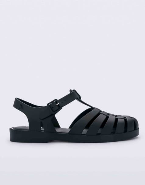 Melissa Possession jelly sandals in black - view 1