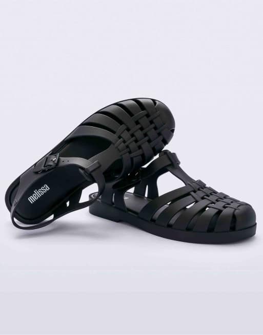 Melissa Possession jelly sandals in black, 4 of 4