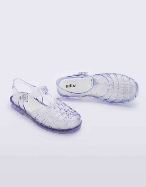 Melissa Possession jelly sandals in clear, 3 of 4
