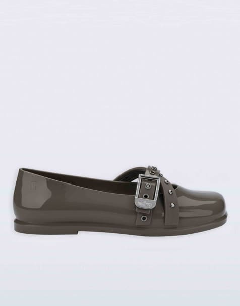 Melissa Ruby studs in brown / grey - view 1