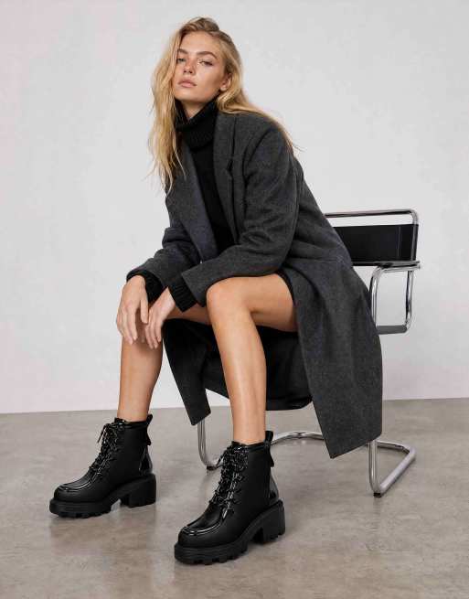 Melissa Track utility boot in black, 2 of 4