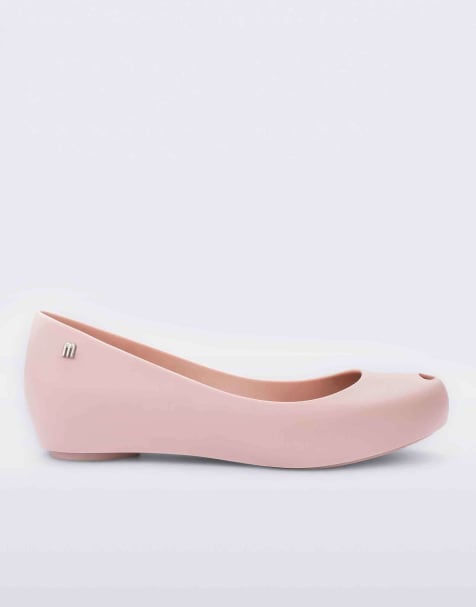 Melissa Ultragirl basic ii ballerina flats in pink - view 1