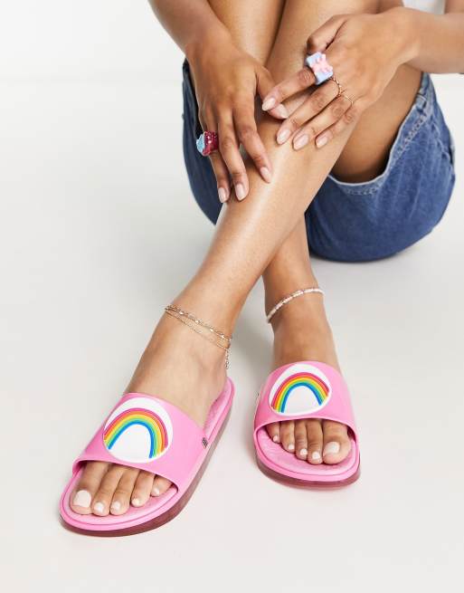 Melissa slides pink hot sale