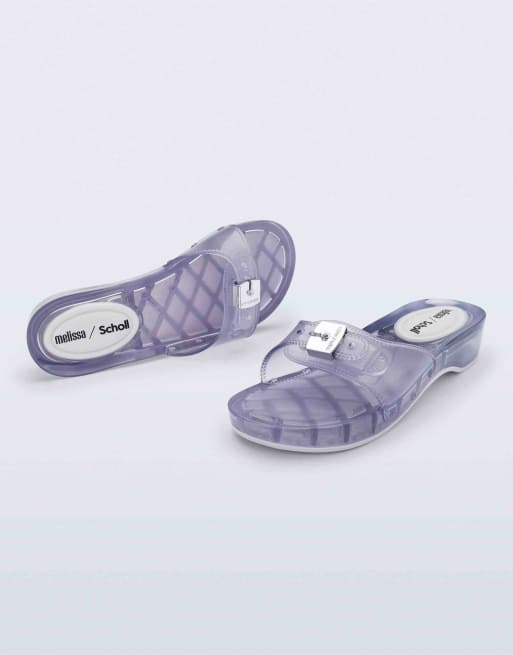 Melissa x Scholl Pescura heel in clear, 4 of 4