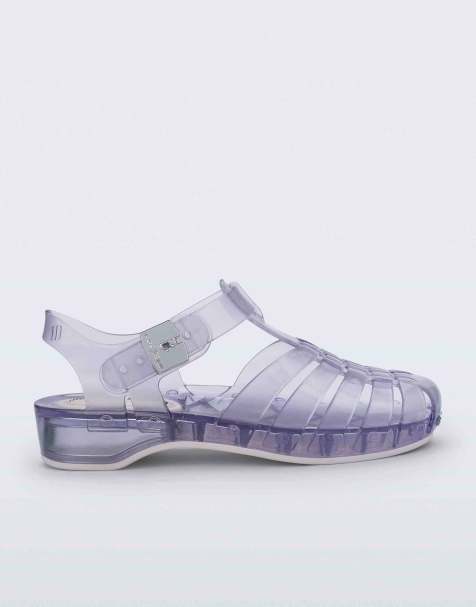 Melissa x Scholl Possession Pescura heel in clear - view 1