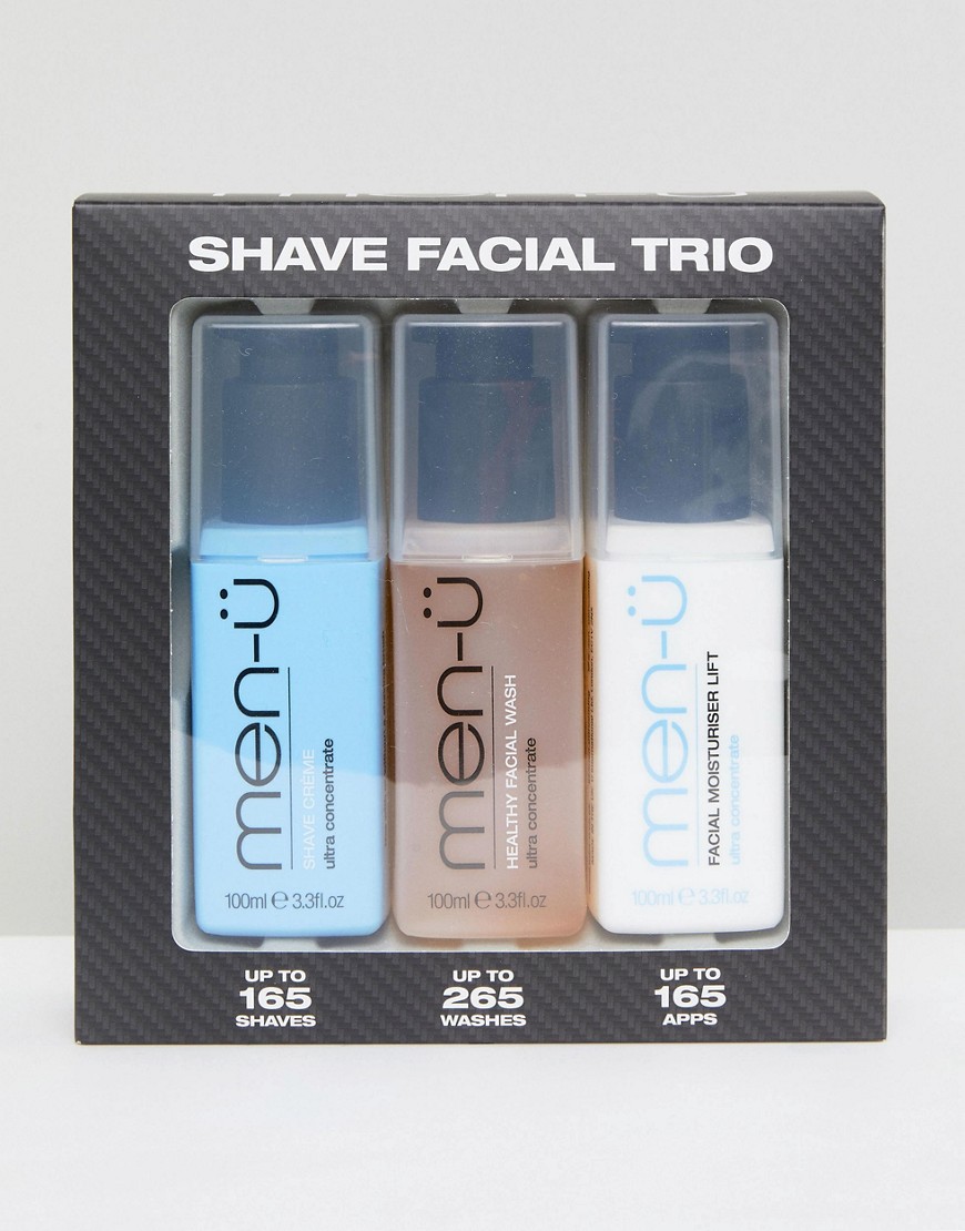 men-u Shave Facial Trio-No Colour