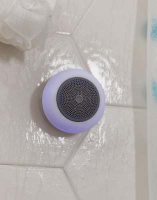 bluetooth light speaker for shower
