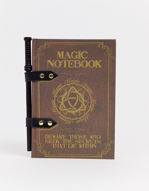 Menkind magic wand and notepad set