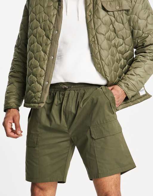 Mennace - Cargoshorts i kakigrøn
