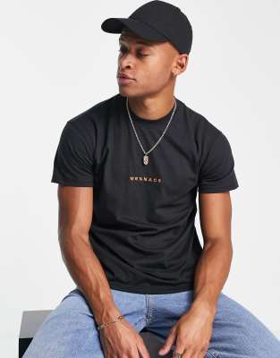 Mennace essentials t-shirt in black