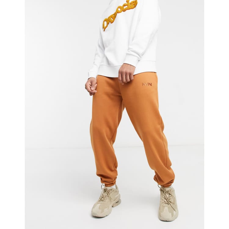 Burnt best sale orange sweatpants