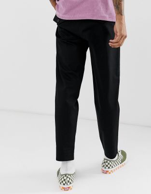 loose fit black pants