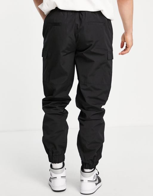 Mennace utility trousers in on sale black