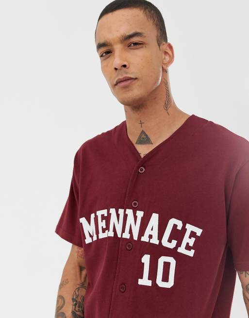 oversized baseball jersey men's