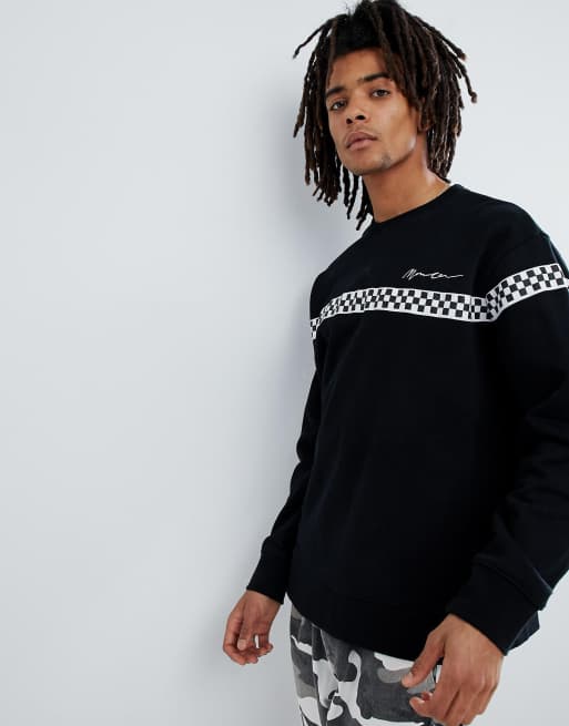 Mennace shop oversized sweatshirt