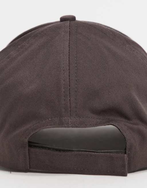Mennace signature embroidered signature logo cap in black | ASOS