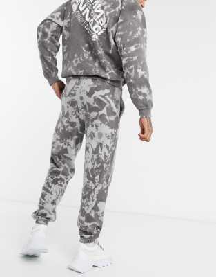 gray tie dye joggers