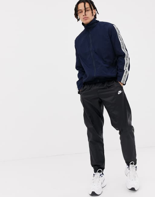 Mennace track jacket with logo side stripes, 4 of 4