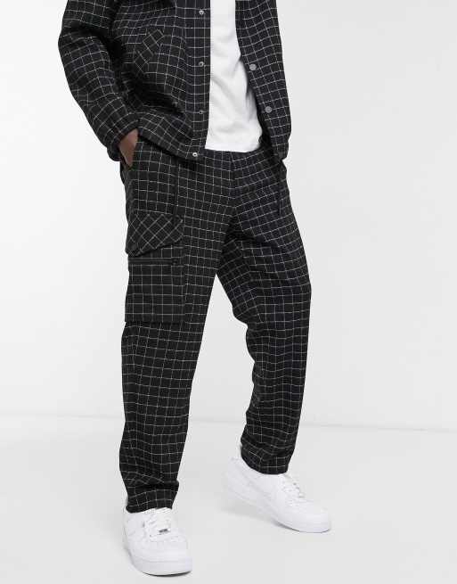 Mennace two-piece in black check, 3 of 3
