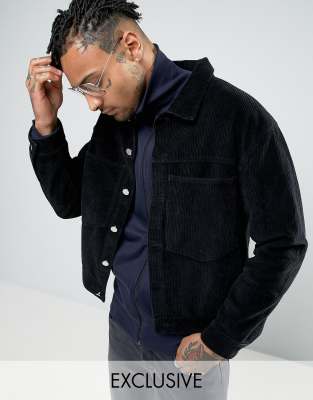 western cord jacket black