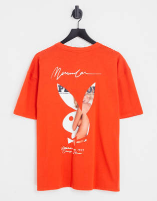 Orange on sale playboy sweatshirt