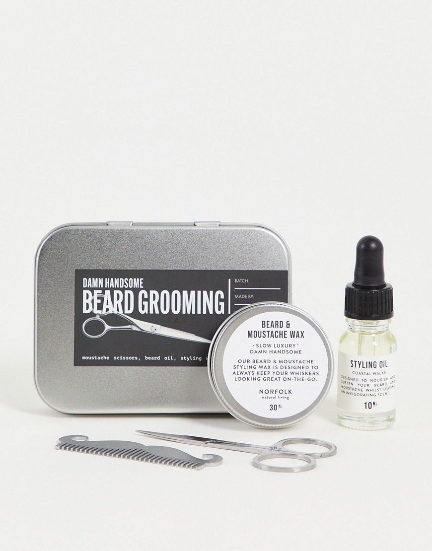 Men's Society Beard Grooming Kit-Multi