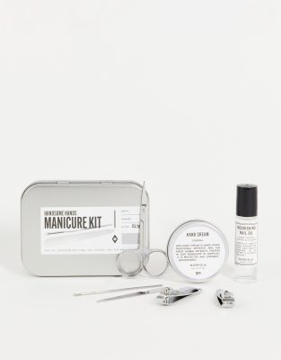 Men's Society - Handsome Hands - Manicureset-Zonder kleur Zonder kleur