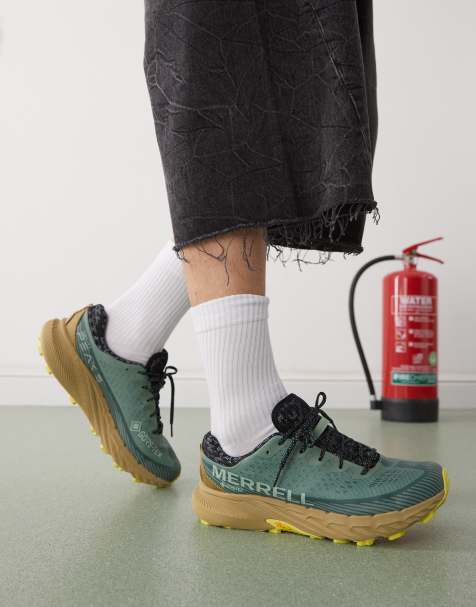 Merrell - Agility Peak 5 GTX - Sneakers in groen - view 1