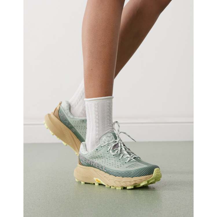 Merrell agility peak 5 gtx sneakers in sage | ASOS