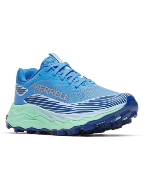 Merrell Agility peak 6 running shoe in bright blue, 4 of 4