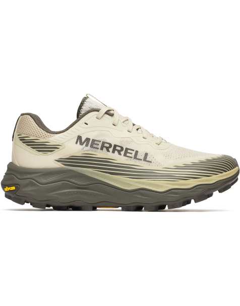 Merrell Agility peak 6 running shoe in light brown - view 1