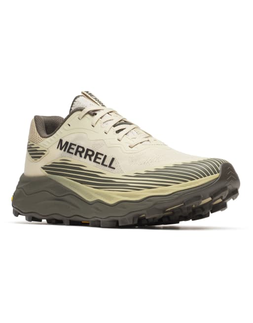 Merrell Agility peak 6 running shoe in light brown, 4 of 4