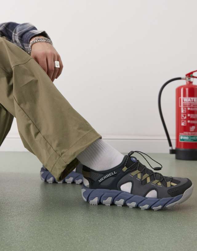 Merrell Maipo explorer sieve sandals in gray | ASOS