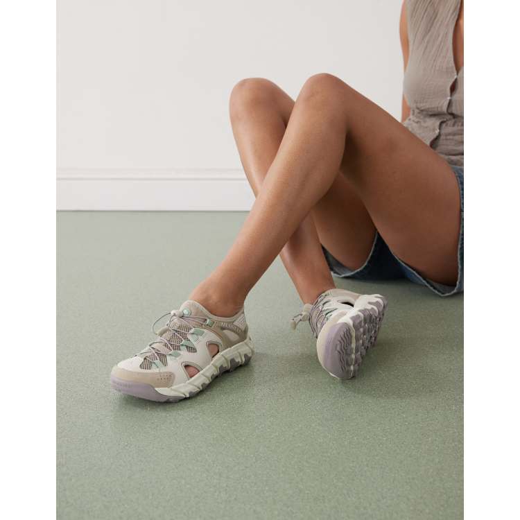 Merrell Maipo Explorer Sieve trainers in grey and blue | ASOS