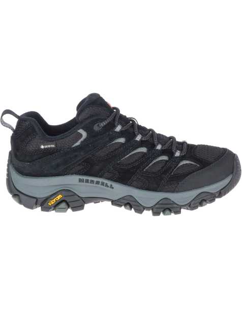 Merrell Moab 3 gore-tex hiking shoes in black - view 1