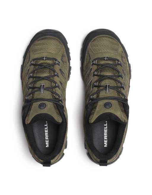 Merrell Moab 3 trainers in dark moss, 3 of 5