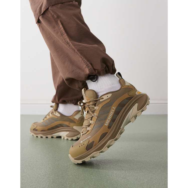 Merrell moab speed 2 gtx sneakers in beige | ASOS