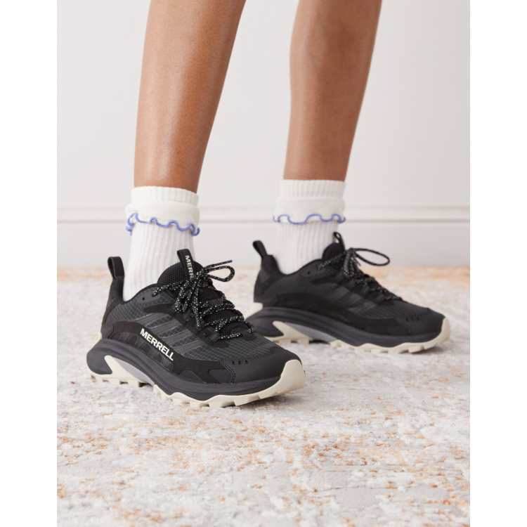 Merrell Moab Speed 2 sport sneakers in black | ASOS